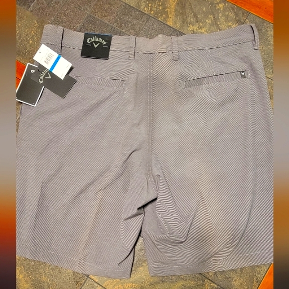 Callaway Other - Callaway Golf shorts 36 Dk Gray HTR 4 Way Stretch Light Moisture Wicking $75 NWT